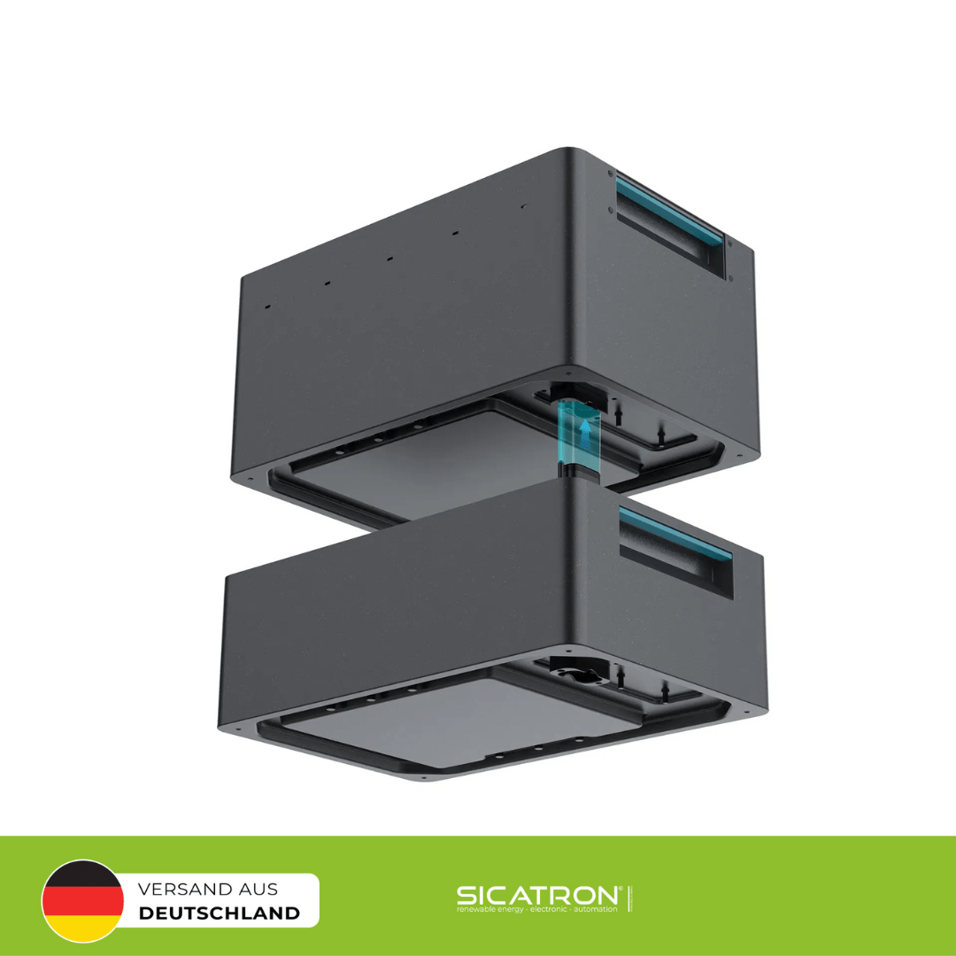 Marstek 5,12kWh Speicher JUPITER-C Plus 2,56 kWh Speicher und 2,56kWh Erweiterungsspeicher für Balkonkraftwerke