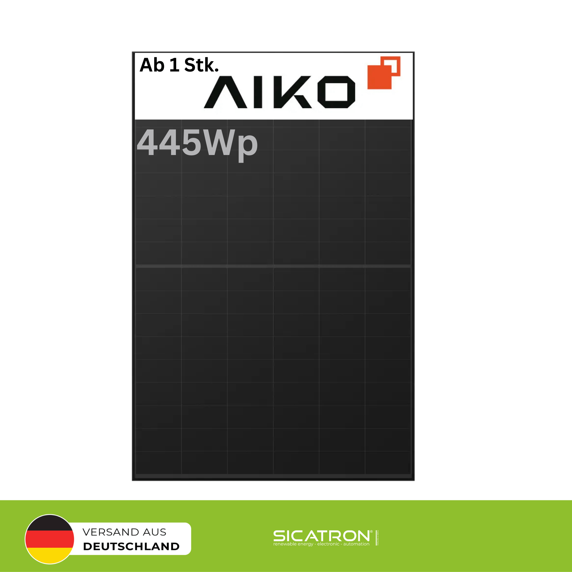AIKO Gen.2 445Wp-A-MAH54Mb Neostar 2S Fullblack