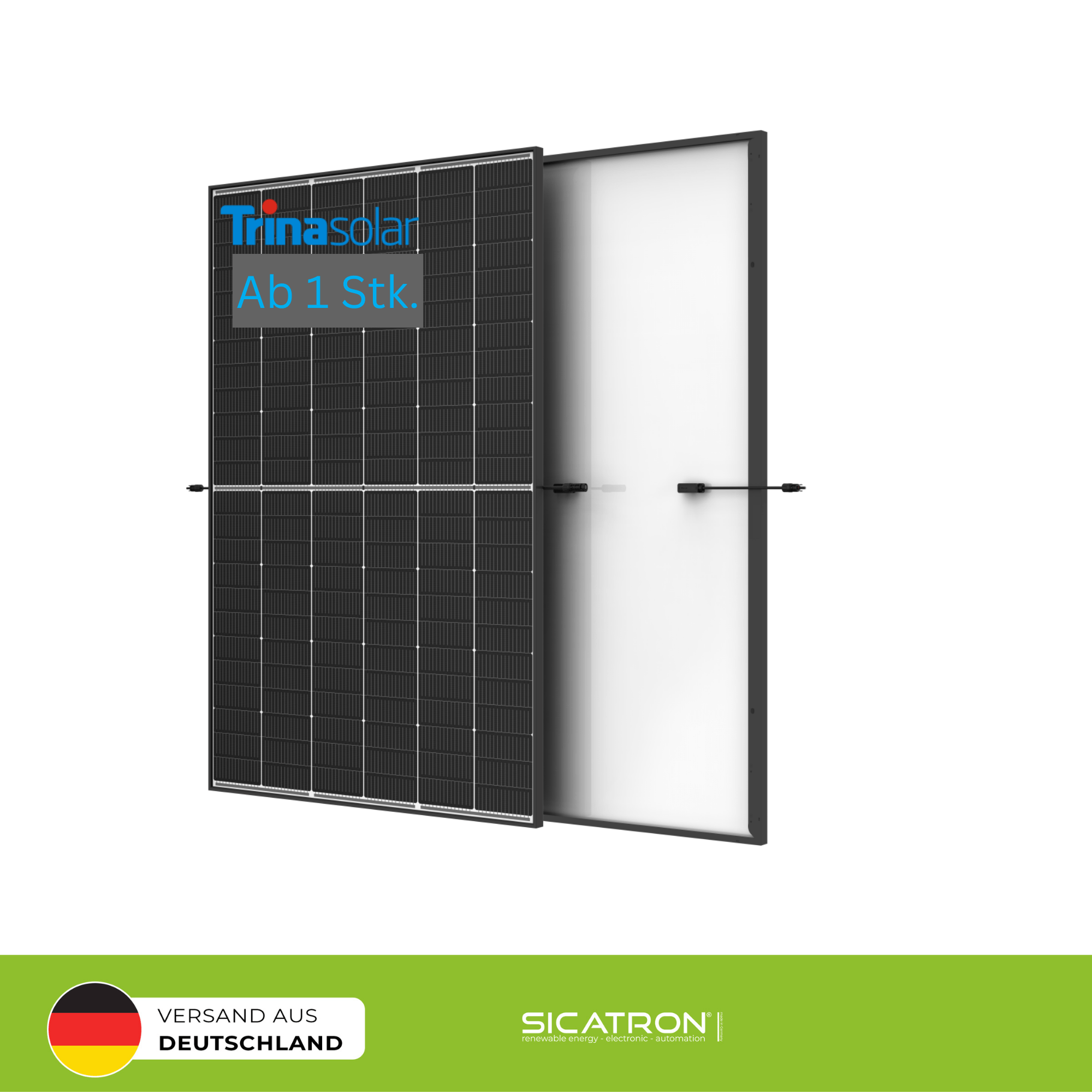 455 Watt Glas-Glas Black Trina Vertex S+ 455w TSM-NEG9R.28