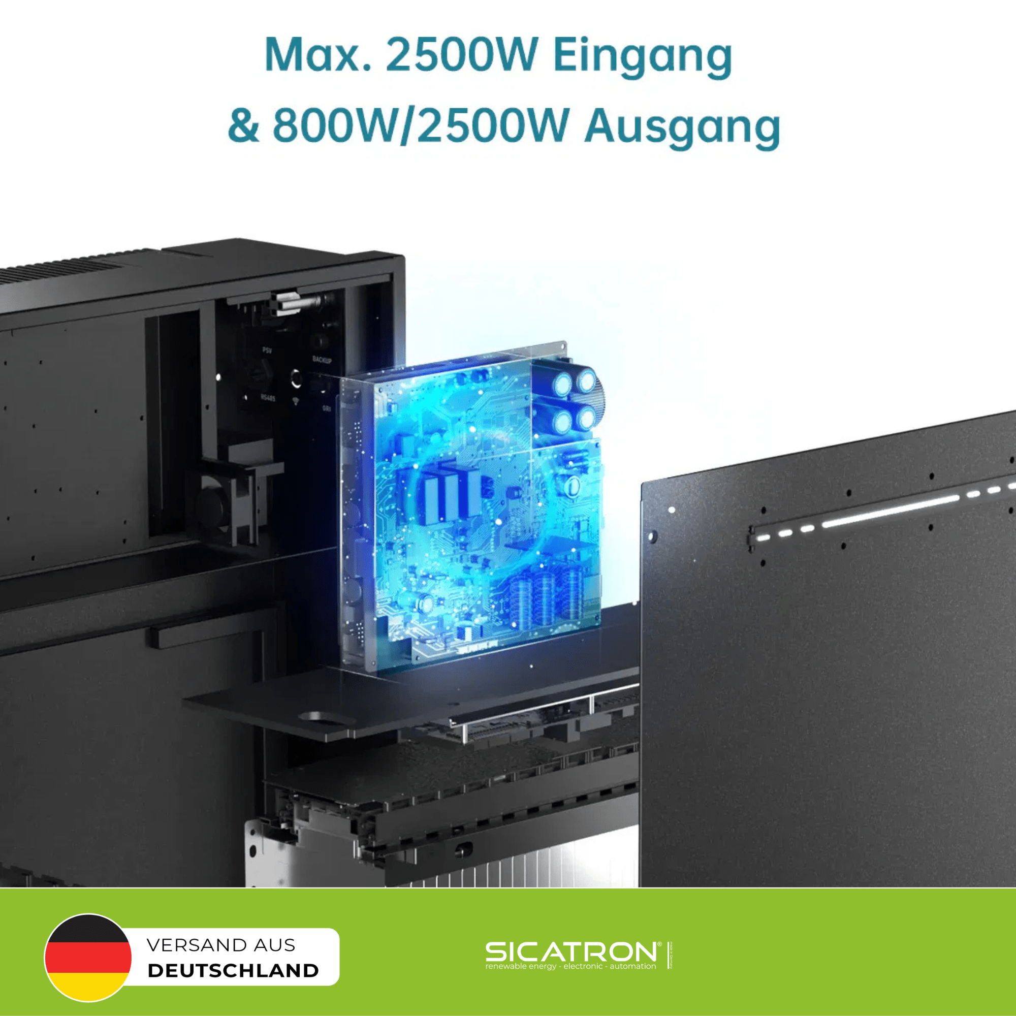 Marstek Venus-C Speicher für Balkonkraftwerke 2,56 kWh