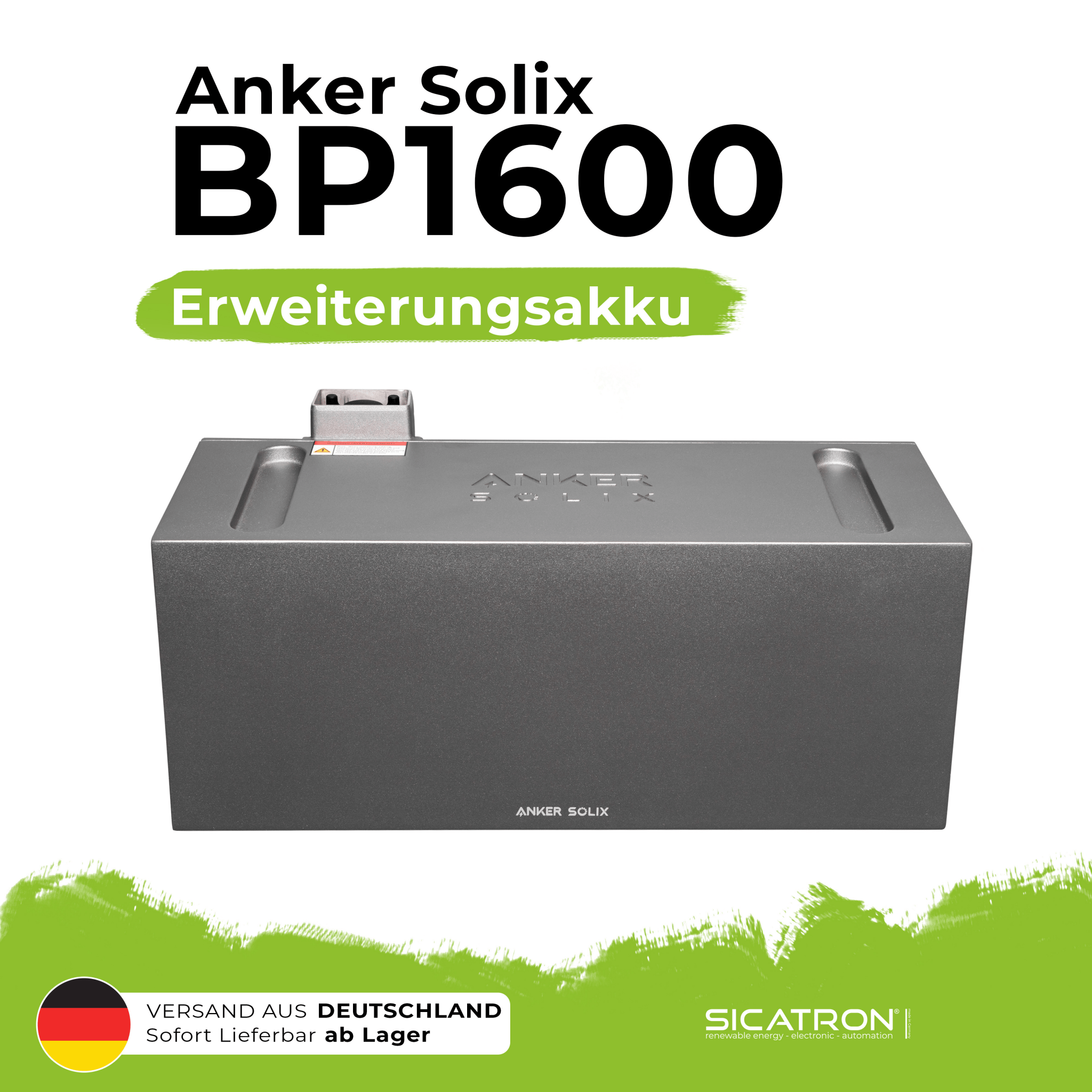 Anker SOLIX BP1600 Erweiterungsbatterie 1600 Wh