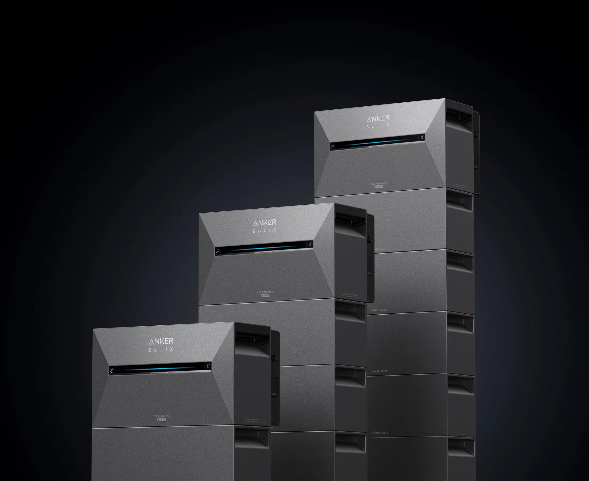 Sicatron 2000 Watt Balkonkraftwerk - 4x Jolywood 500W bifazial - Anker Solix 3 E 2700 Pro