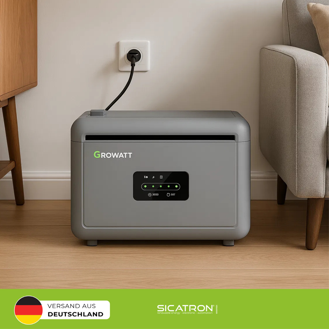 Growatt NEXA 2000 Speicher für Balkonkraftwerke