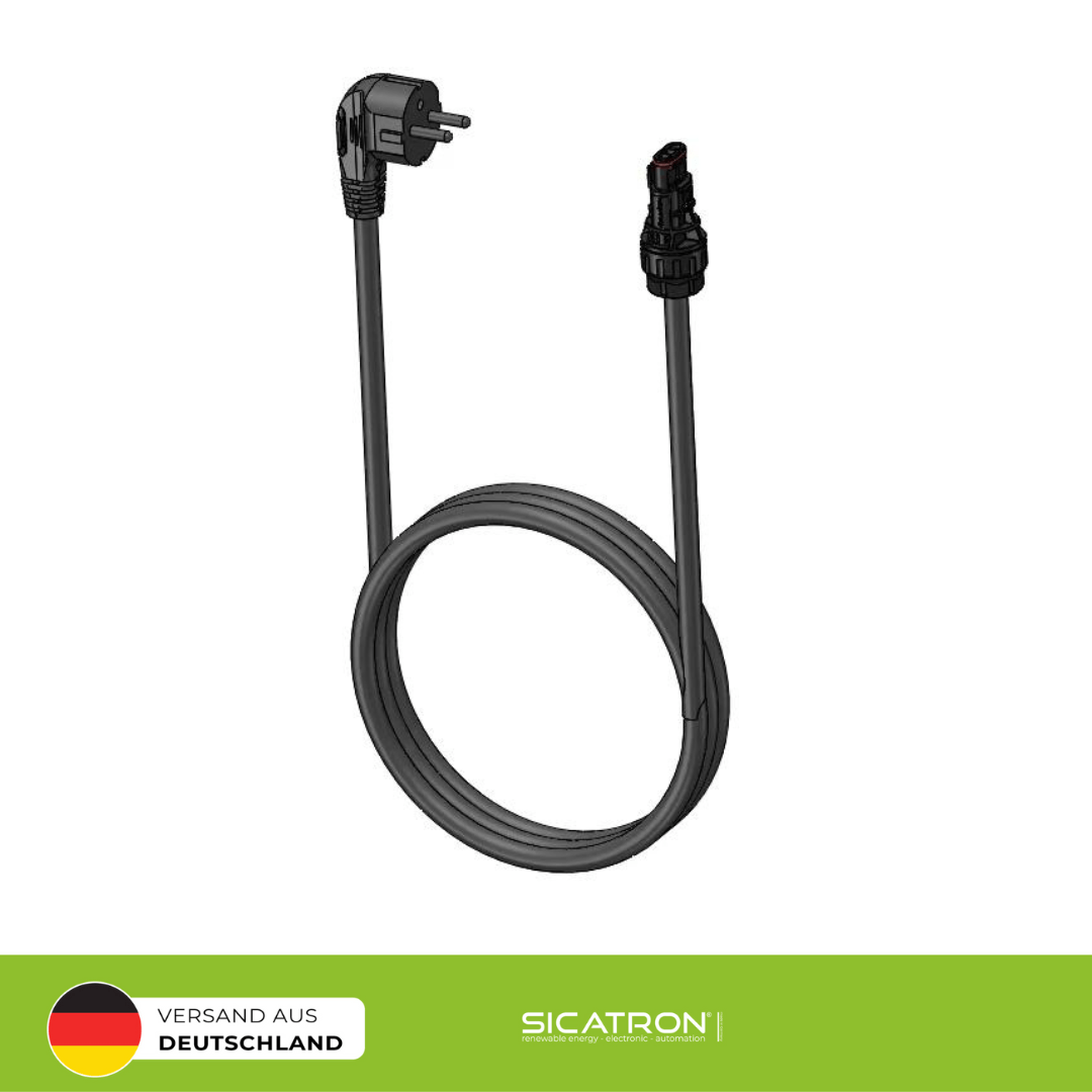 Sicatron 910W Balkonkraftwerk - 2x 455 Trina Solar - Fox Ess M1-800-E 800W