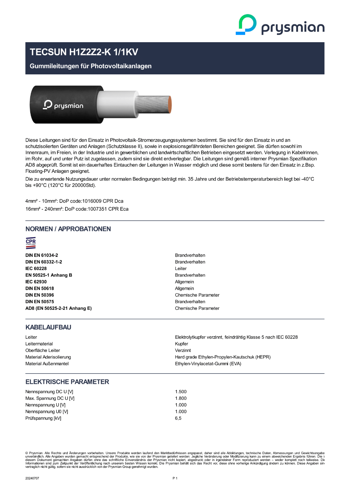 Solarkabel Solarleitung 4mm² 1-100 Meter PV Kabel H1Z2Z2-K
