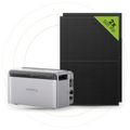 Sicatron 1000 Watt Balkonkraftwerk - 2x 500W Bifazial - Jackery Solar Vault 3 Pro MAX