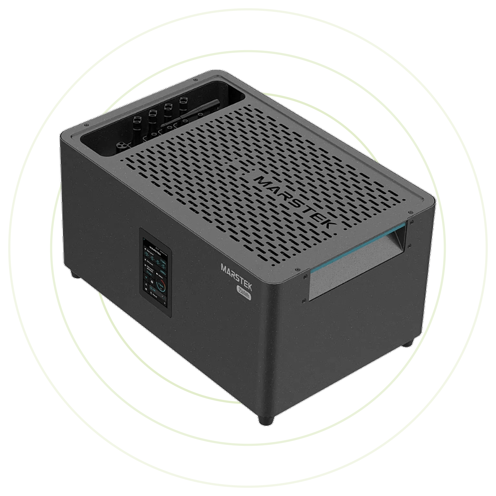 Sicatron 2000W Balkonkraftwerk - 4x 500 Watt - Marstek Jupiter C plus & Erweiterungsbatterie 5,12 kwh InFranken Deal
