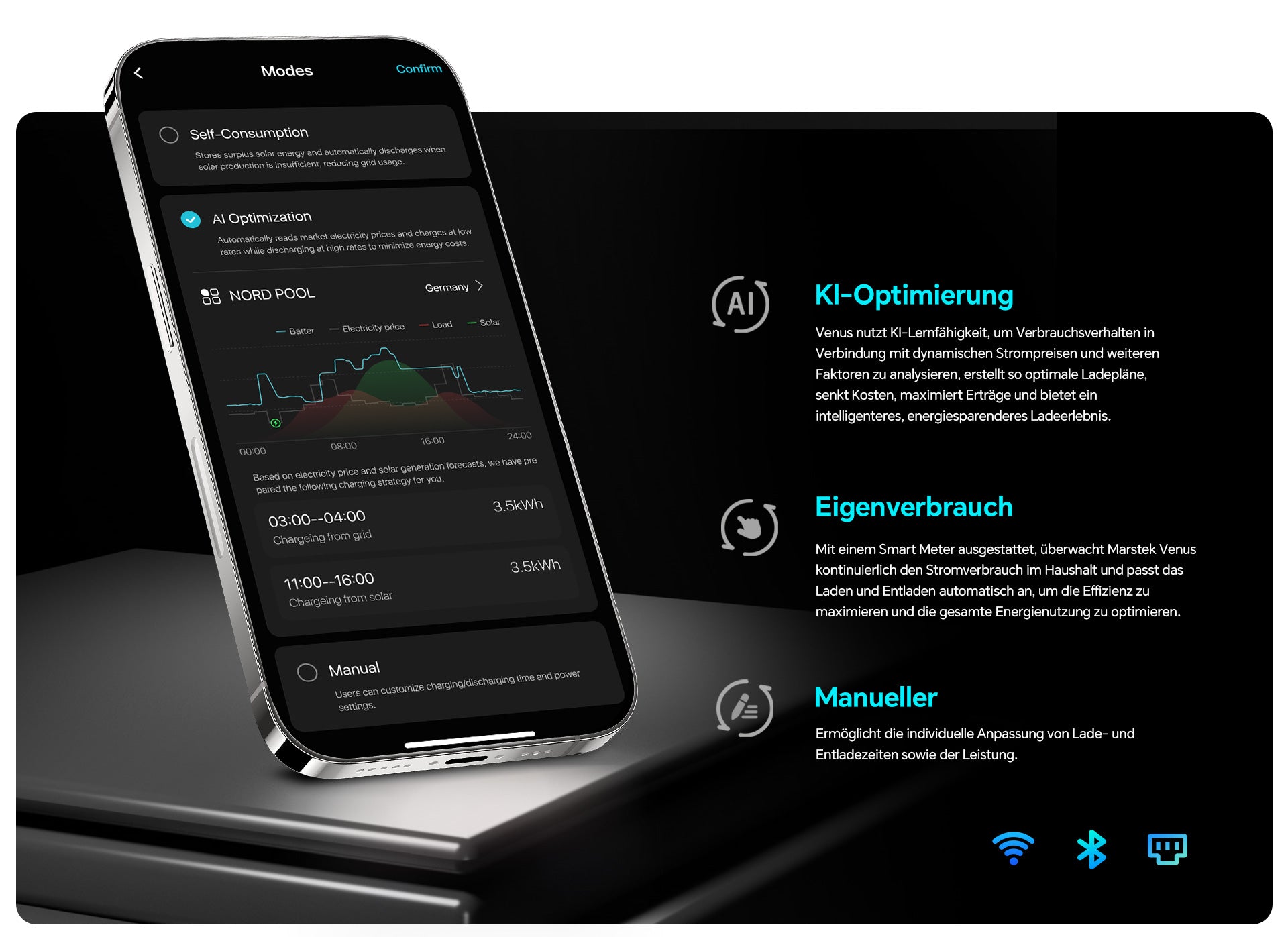 Marstek Venus E Gen 3.0 AC gekoppeltes Energiespeichersystem