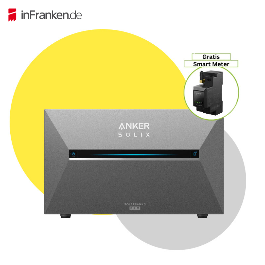 Anker SOLIX Solarbank 3 E2700 Pro inkl. Graits Smart Meter InFranken Deal