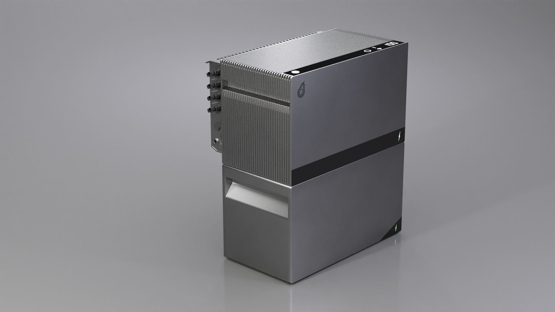 Sicatron 2000 Watt Balkonkraftwerk - 4x Jolywood 500W Bifazial - FoxxEss Avocado 22 Pro