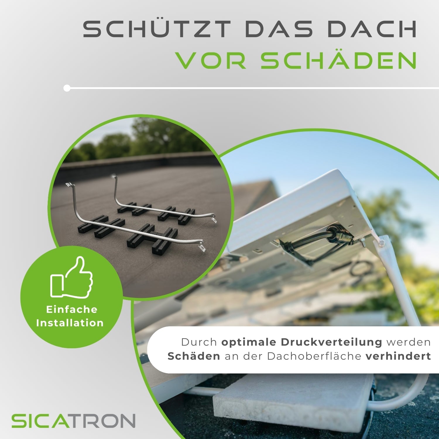 ValkBox3 Aufständerung Solarmodul für Flachdach Bodenmontage Halterung Module