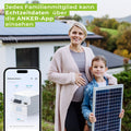 Sicatron 2000 W Balkonkraftwerk - 4x 500W Bifazial - Anker Solix Solarbank 2 Pro