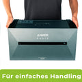 Sicatron 2000 W Balkonkraftwerk - 4x 500W Bifazial - Anker Solix Solarbank 2 Pro